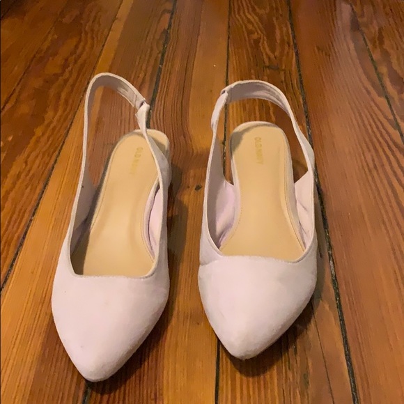 Old Navy Shoes - lavender short heels old navy
